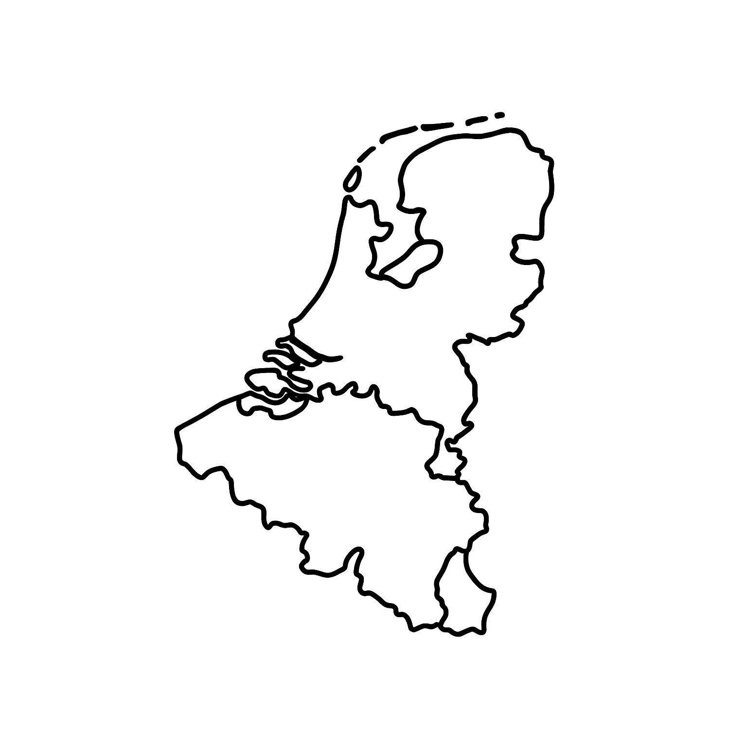 Benelux region (Belgium, Netherlands, Luxembourg)