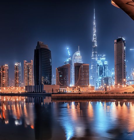 Dubai cityscape downtown